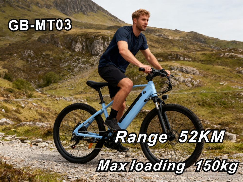S/M Dual-Size Electric Bicycle – 26-Inch, 350W, 52KM Range, A Must-Have for Urban Travel