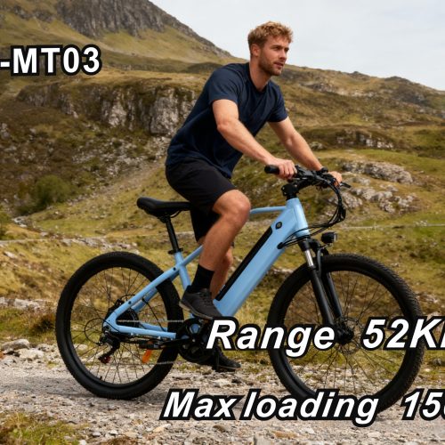 S/M Dual-Size Electric Bicycle – 26-Inch, 350W, 52KM Range, A Must-Have for Urban Travel