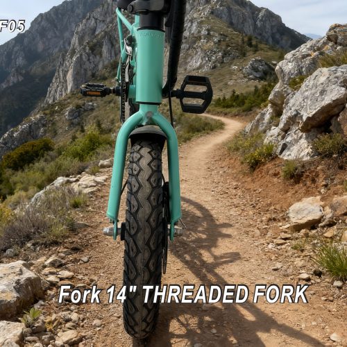 14" Electric Folding Bike 36V 350W 10.4AH Battery 25KM/H 50-65KM Range Commuter E-Bike