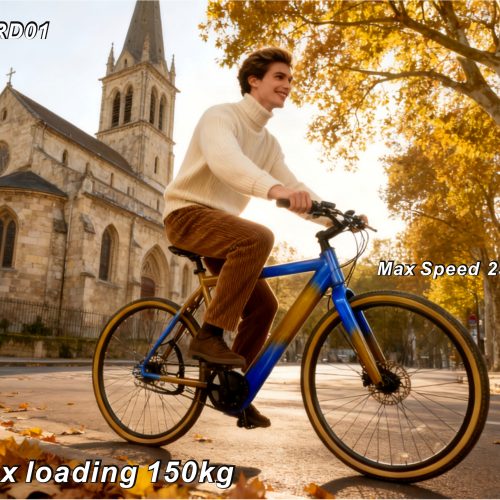 700C Electric Bicycle – Essential for Commuting with 250W Power, 36V 10.4AH Battery & 50-60KM Long Range