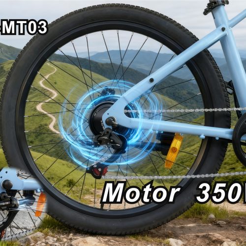 S/M Dual-Size Electric Bicycle – 26-Inch, 350W, 52KM Range, A Must-Have for Urban Travel