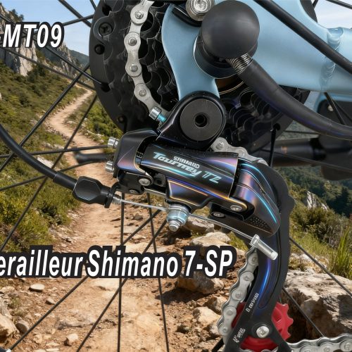 Electric Bike 36V 250W Brushless Motor 26" Long Range 65-80KM 13AH Lithium Battery Shimano 7 Speed Disc Brake