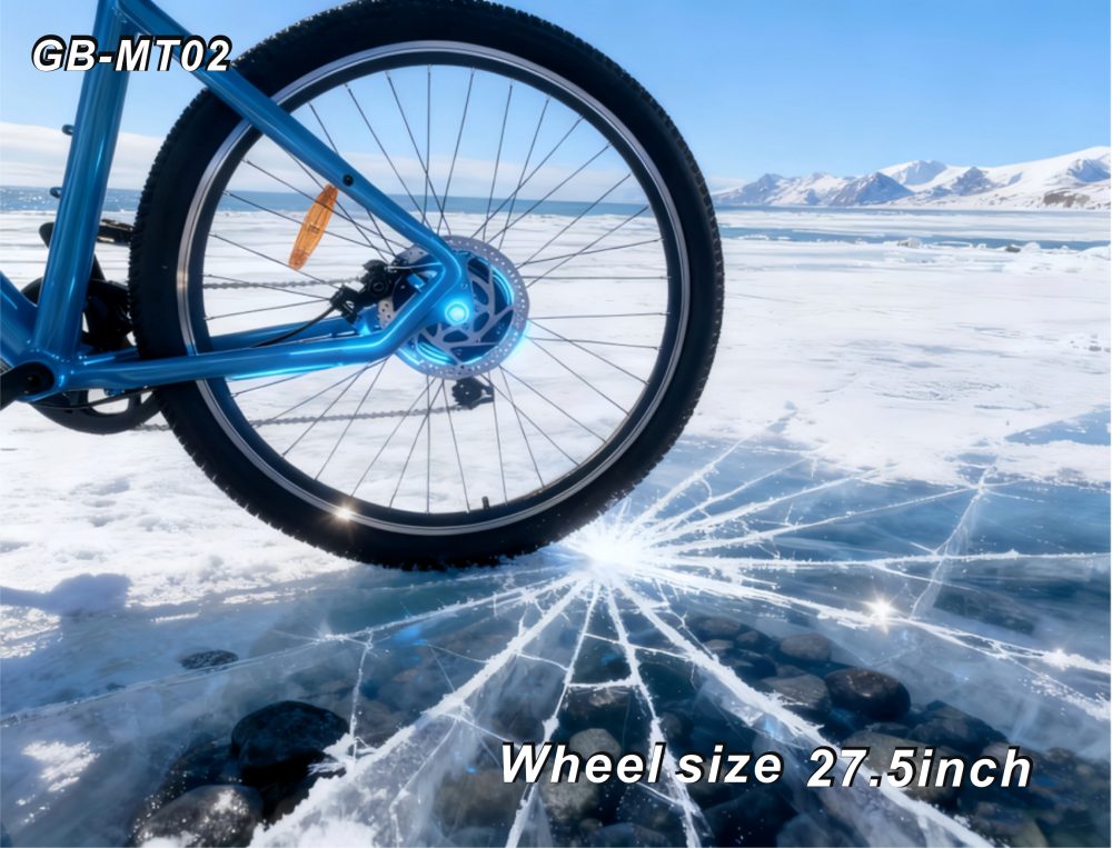 36V 13AH Electric Bicycle – 27.5-Inch, 350W Power, 6.5-Hour Fast Charging, 150kg Load-Bearing Capacity