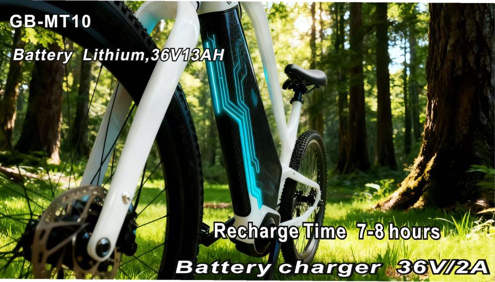 36V 250W Electric Bike - 7-Speed Shimano 36V13AH Lithium Battery 27.5'' KENDA Tires Long Range 65-80KM E-Bike for Urban Commuting & Outdoor Cycling