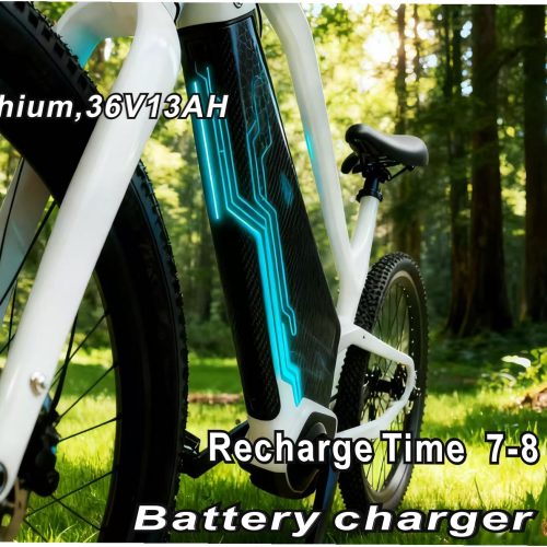 36V 250W Electric Bike - 7-Speed Shimano 36V13AH Lithium Battery 27.5'' KENDA Tires Long Range 65-80KM E-Bike for Urban Commuting & Outdoor Cycling