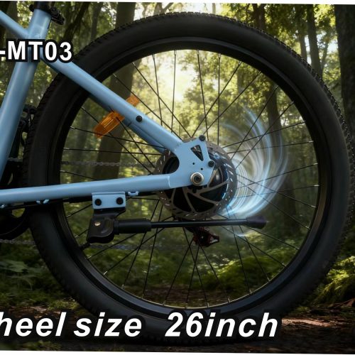 S/M Dual-Size Electric Bicycle – 26-Inch, 350W, 52KM Range, A Must-Have for Urban Travel