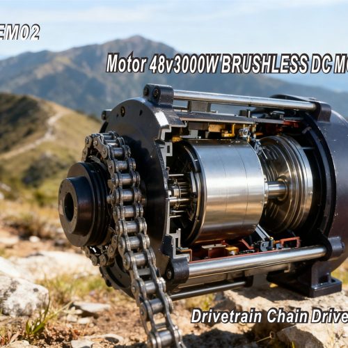 3000W 48V Electric Dirt Bike for Adults, 55KM/H Top Speed & IPX6 Waterproof